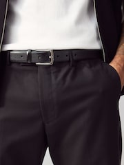 Black Formal Texture Belt - Image 1 of 4