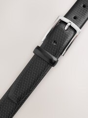 Black Formal Texture Belt - Image 4 of 4