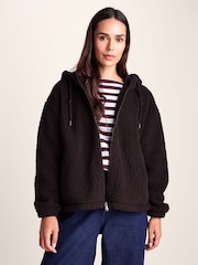 Tog 24 Brown Olivia Relaxed Fit Sherpa Fleece - Image 1 of 7