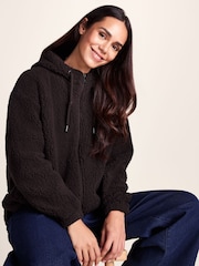 Tog 24 Brown Olivia Relaxed Fit Sherpa Fleece - Image 4 of 7