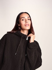 Tog 24 Brown Olivia Relaxed Fit Sherpa Fleece - Image 5 of 7