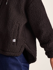 Tog 24 Brown Olivia Relaxed Fit Sherpa Fleece - Image 6 of 7