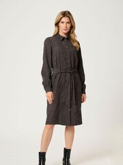 Kaffe Vera Corduroy Knee Length Shirt Dress - Image 1 of 6