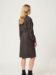 Kaffe Vera Corduroy Knee Length Shirt Dress - Image 2 of 6