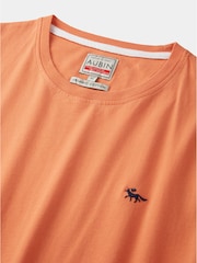 Aubin 100% Cotton White T-Shirt - Image 6 of 6