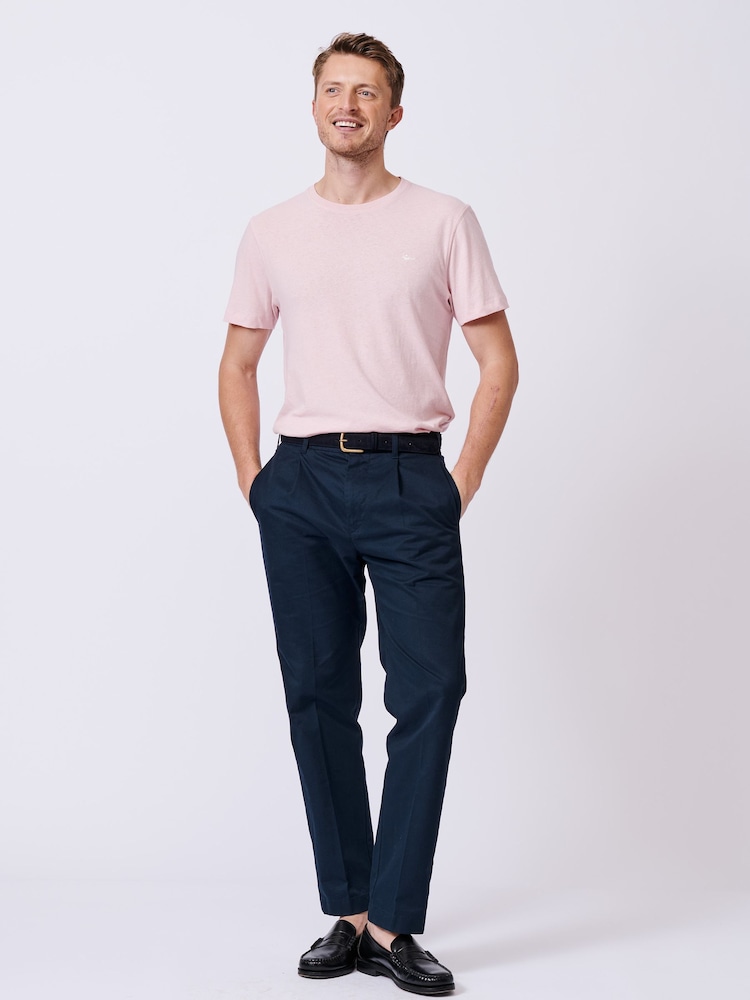 Aubin Hampton Cotton Linen T-Shirt - Image 3 of 5