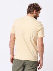 Gelb - Aubin 100% Cotton T-Shirt - Bild 2 von 6