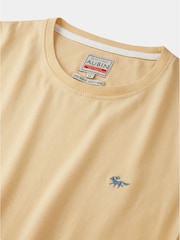 Gelb - Aubin 100% Cotton T-Shirt - Bild 6 von 6