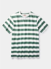 Grün - Aubin Blue Santon Relaxed T-Shirt - Bild 5 von 5