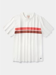 Белый - Aubin Blue Santon Relaxed T-Shirt - Image 5 of 5