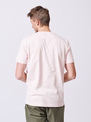 Pink - Aubin 100% Cotton T-Shirt - Bild 2 von 6