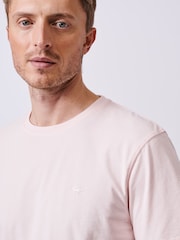 Pink - Aubin 100% Cotton T-Shirt - Bild 4 von 6