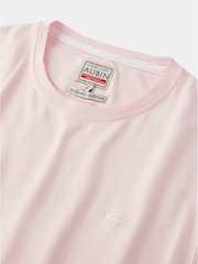 Pink - Aubin 100% Cotton T-Shirt - Bild 6 von 6
