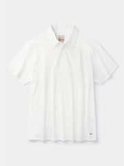 Aubin Blue Arnold Cotton Linen Polo Shirt - Image 5 of 5