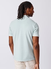 Verde mentol - Aubin Red Lusby Pique Polo Shirt - Image 2 of 6