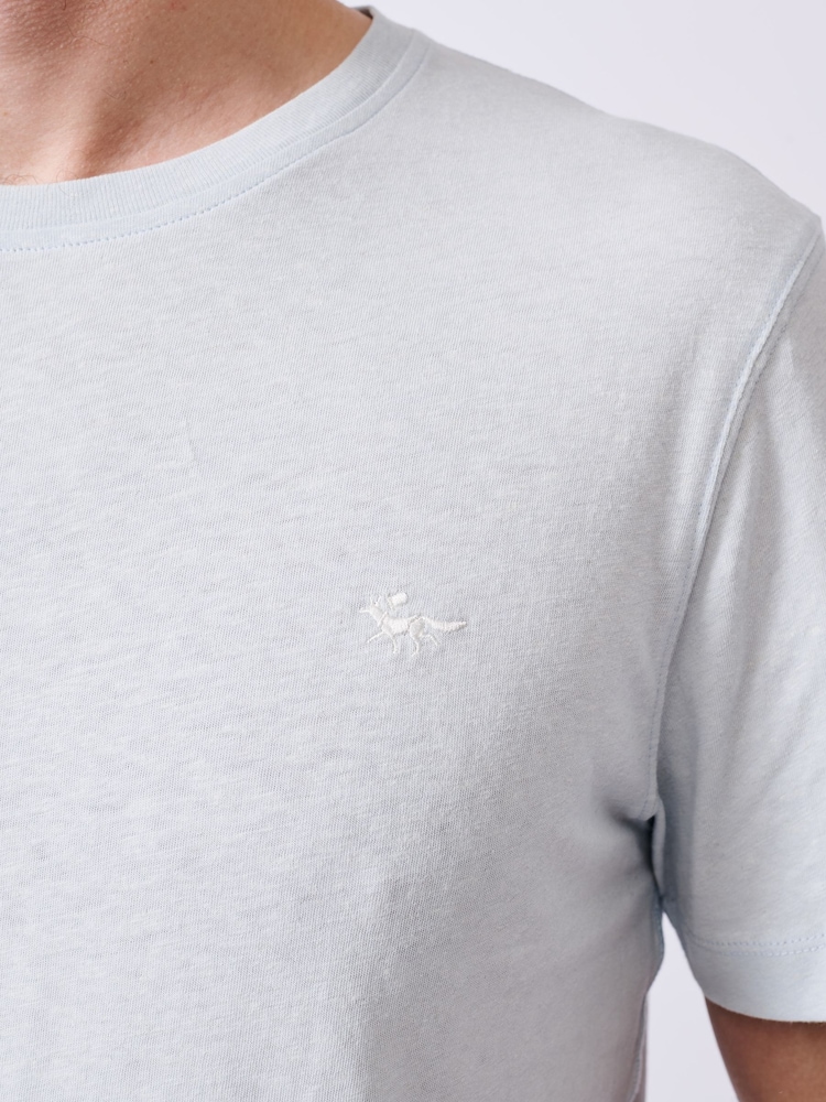 Aubin Hampton Cotton Linen T-Shirt - Image 4 of 5