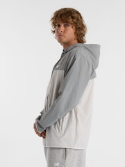 New Balance Grey Mens Athletics Woven Jacket - Image 4 of 6
