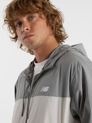 New Balance Grey Mens Athletics Woven Jacket - Image 5 of 6