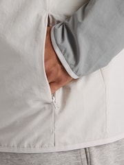 New Balance Grey Mens Athletics Woven Jacket - Image 6 of 6