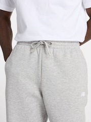 New Balance Dark Grey Mens Essentials Fleece Joggers - Image 4 of 7