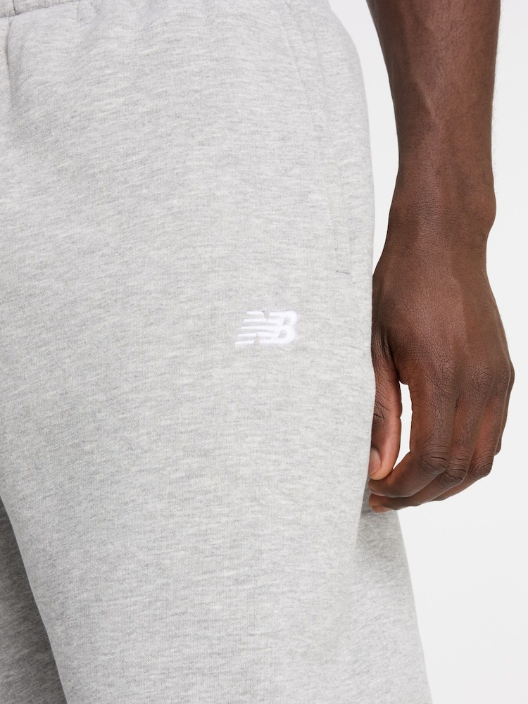 New Balance Dark Grey Mens Essentials Fleece Joggers - Image 6 of 7