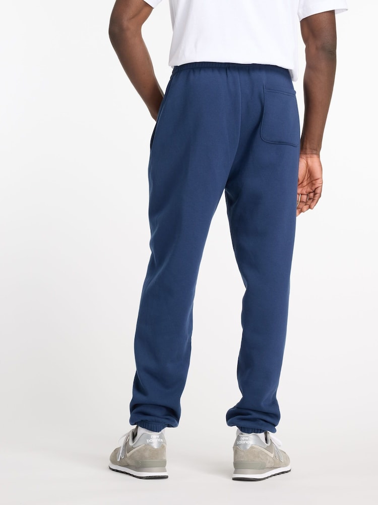 New Balance Navy Mens Essentials Fleece Joggers - Image 2 of 8