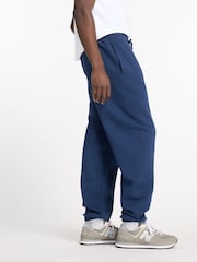 New Balance Navy Mens Essentials Fleece Joggers - Image 3 of 8