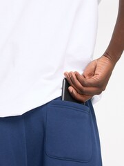 New Balance Navy Mens Essentials Fleece Joggers - Image 5 of 8