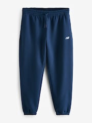 New Balance Navy Mens Essentials Fleece Joggers - Image 7 of 8