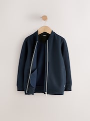 Navy Smart Bomber Jacket (3-16yrs) - Image 2 of 5