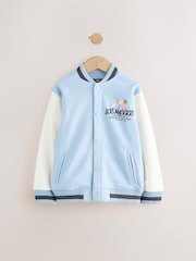 Blue Graphic Print Bomber Jacket (3-16yrs) - Image 6 of 10