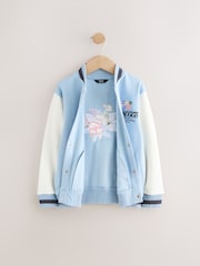Blue Graphic Print Bomber Jacket (3-16yrs) - Image 7 of 10