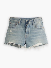 Levi's® Blue 501® Original 100% Cotton Shorts - Image 6 of 8