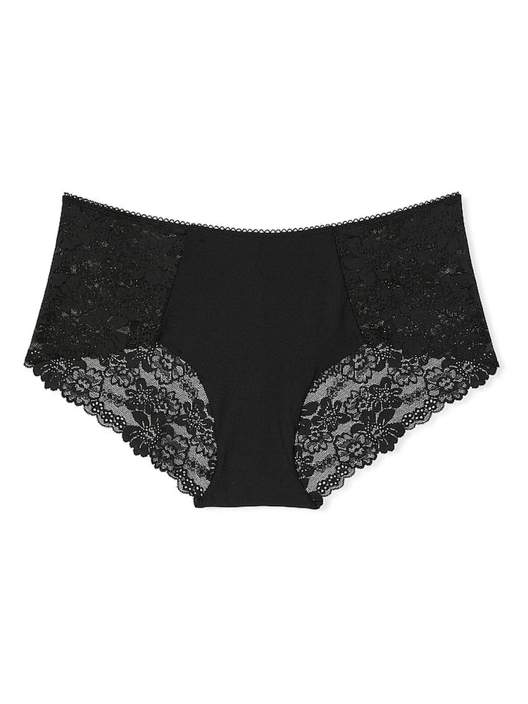 Victoria's Secret PINK Black Lace Hipster Knickers - Image 3 of 3
