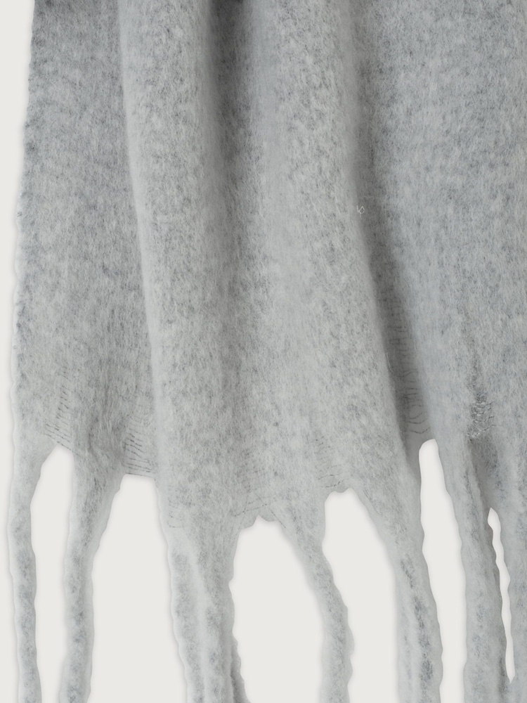 American Vintage Grey Scarf - Image 4 of 4