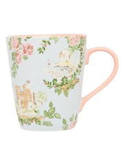 Cath Kidston Set of 4 Blue English Rose Stanley Mugs - Image 1 of 3