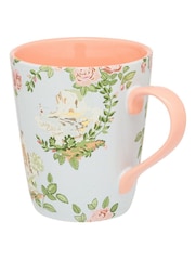 Cath Kidston Set of 4 Blue English Rose Stanley Mugs - Image 2 of 3