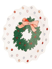 Cath Kidston Green Christmas Spoon, Rest and Teabag Tidy Set - Image 5 of 5