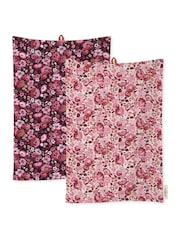 Cath Kidston Pink Archive Ditsy Kitchen 100% Cotton Textiles Set - Image 2 of 2