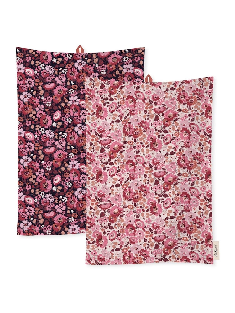 Cath Kidston Pink Archive Ditsy Kitchen 100% Cotton Textiles Set - Image 2 of 2