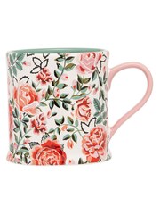Cath Kidston Set of 4 White Dolly Rose Mugs - Image 3 of 4
