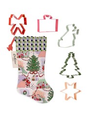 Cath Kidston Green Christmas Baking Utensil and Cookie Cutter Set - Image 6 of 6