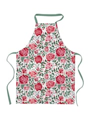 Cath Kidston Red Dolly Rose Kitchen 100% Cotton Textiles Set - Image 1 of 3