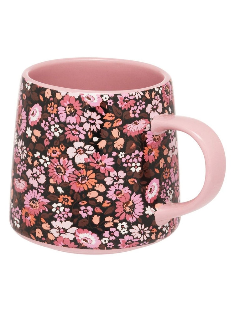 Cath Kidston Set of 4 Pink Archive Ditsy Billie Mugs - Image 4 of 4
