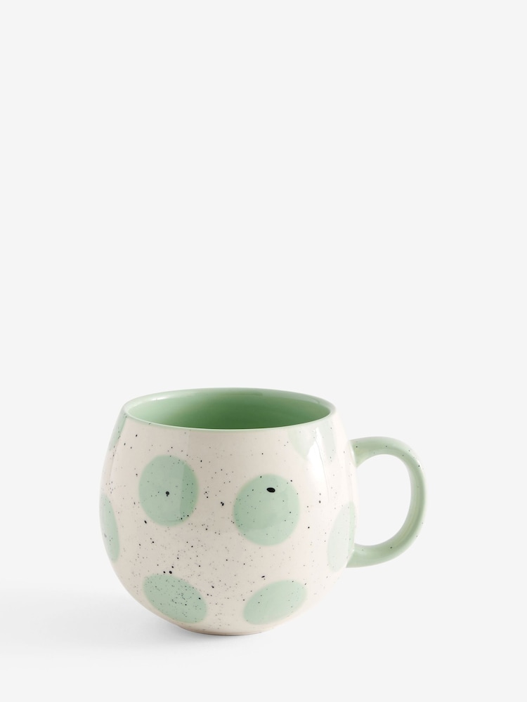 Sage Green Speckle Spot Mug - Image 1 of 1