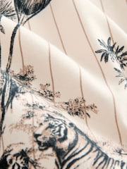 Negro/Blanco - Pijama de manga corta de algodón 100% - Imagen 8 de 8