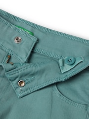 Benetton Girls Blue Wide Leg Sailor Trousers - Image 3 of 3