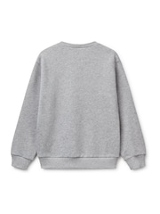Boys Logo 100% Cotton Sweatshirt Benetton - Image 2 of 3