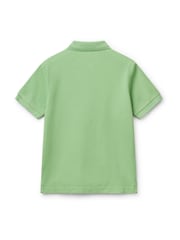 Benetton Boys Pique 100% Cotton Polo Shirt - Image 2 of 3