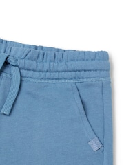 Benetton Boys Logo Drawstring Bermuda 100% Cotton Shorts - Image 3 of 3